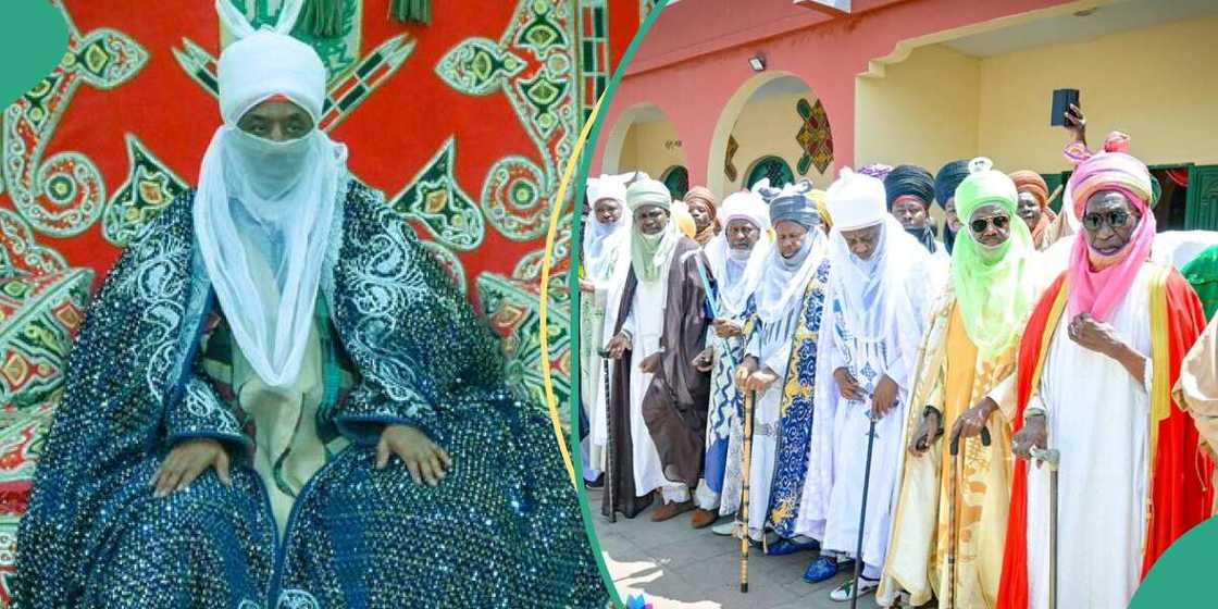 Hakimai sun yi mubayi'a ga sabon Sarkin Kano Hakimai sun yi mubayi'a ga sabon Sarkin Kano