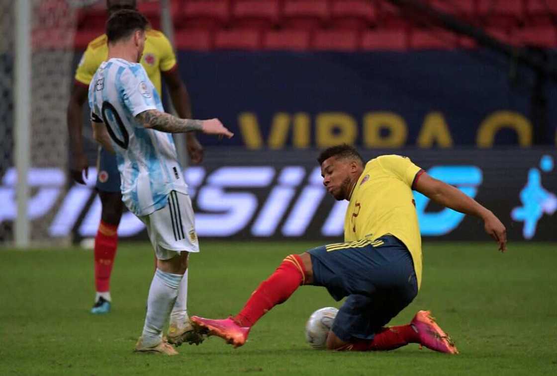 Messi shows commitment to Argentina as photos of him playing on despite bleeding vs Colombia emerges Messi shows commitment to Argentina as photos of him playing on despite bleeding vs Colombia emerges