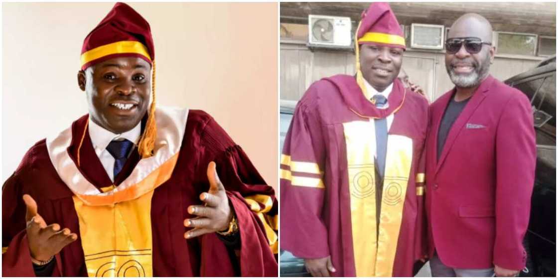 Muyideen Oladapo bags second degree Muyideen Oladapo bags second degree