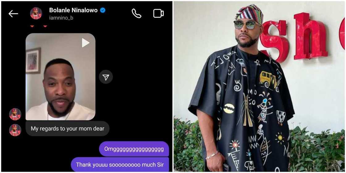 Bolanle Ninalowo wishes a fan's mum happy birtday, Bolanle Ninalowo Bolanle Ninalowo wishes a fan's mum happy birtday, Bolanle Ninalowo