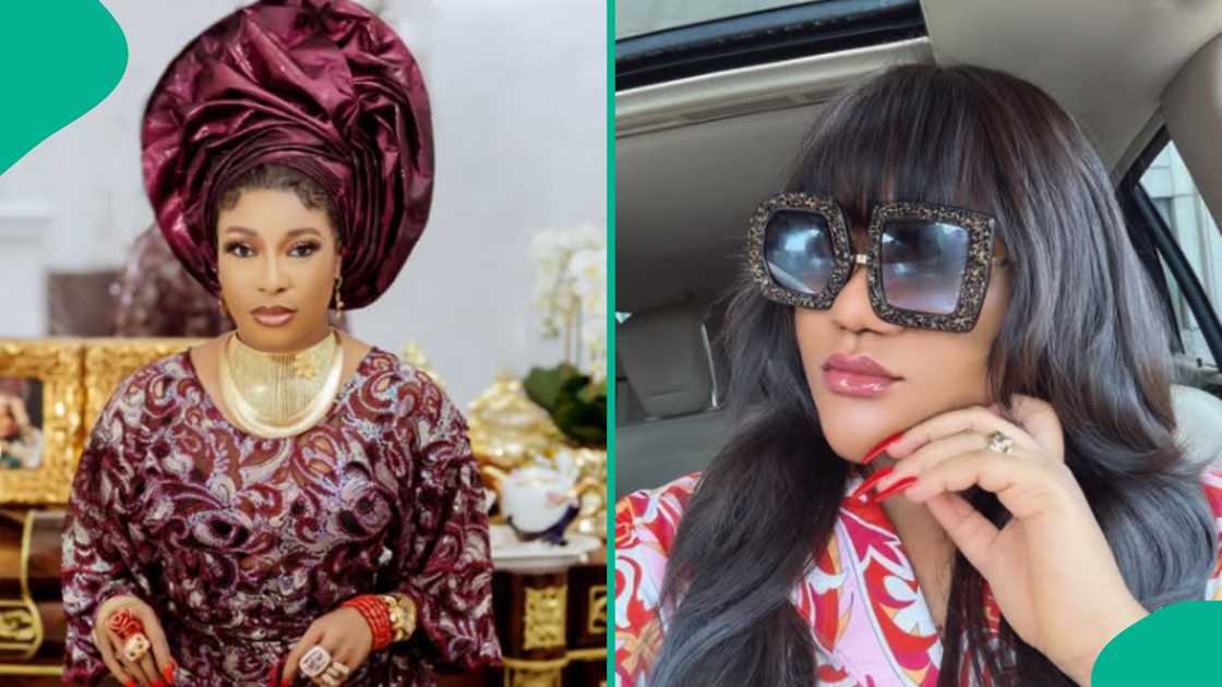 Lizzy Anjorin attacks Nkechi Blessing Sunday.