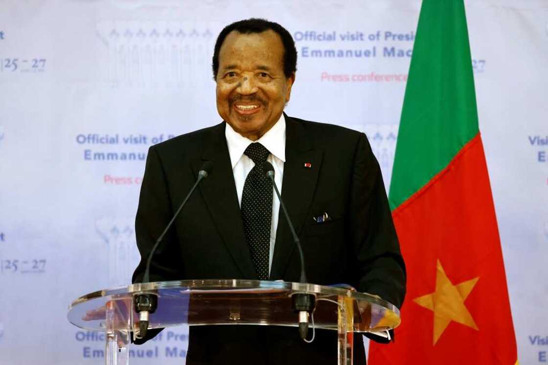 Biya entered Cameroon's presidential palace in 1982 Biya entered Cameroon's presidential palace in 1982