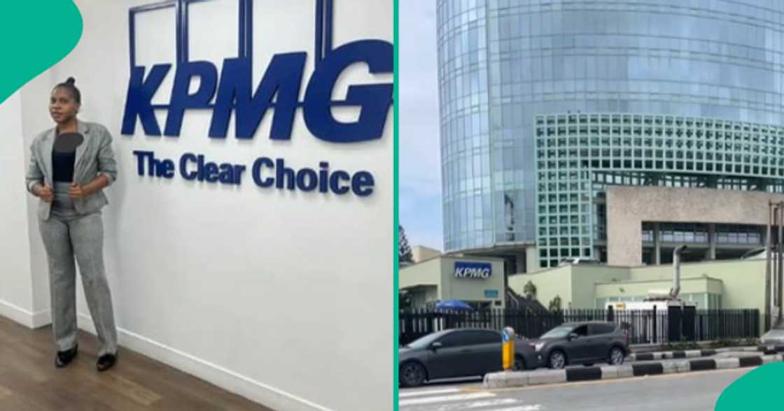 Nigerian lady congratulated on TikTok after bagging a job at KPMG. Nigerian lady congratulated on TikTok after bagging a job at KPMG.
