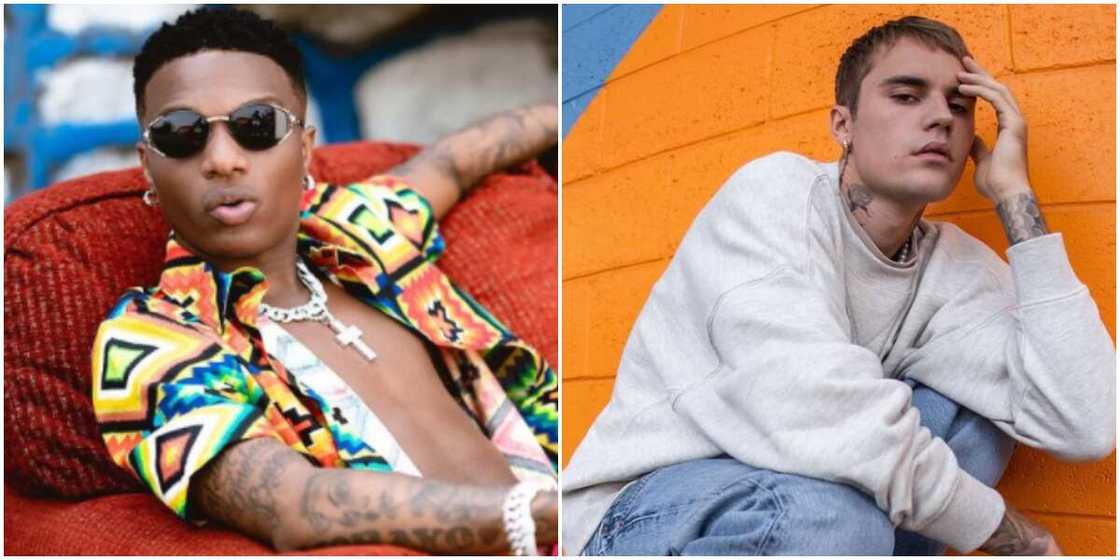 Wizkid and Justin Bieber Wizkid and Justin Bieber