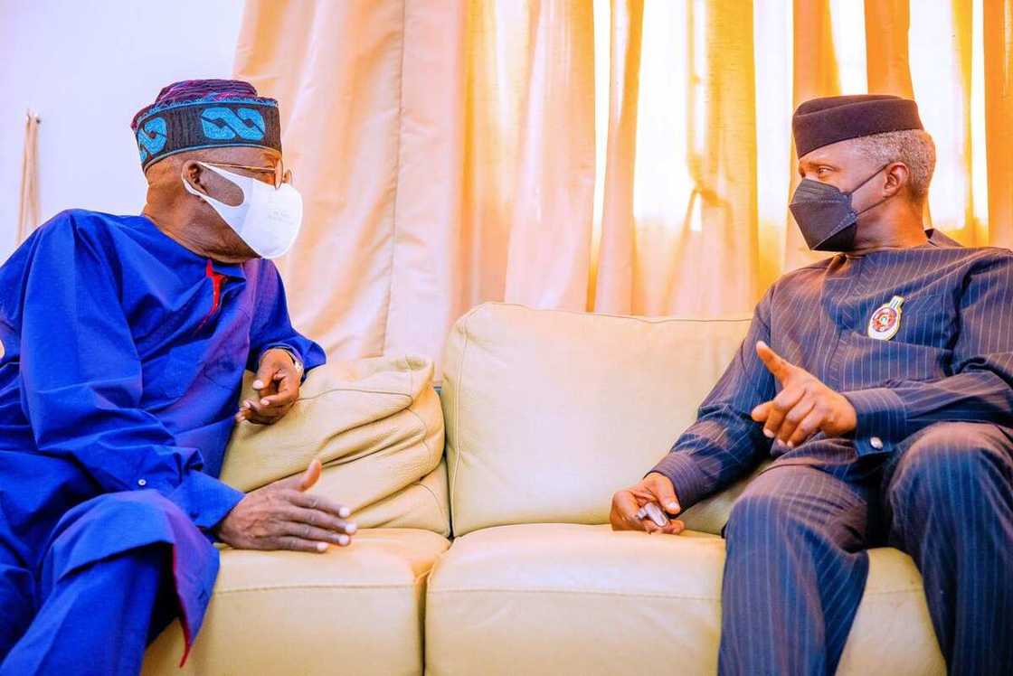 Farfesa Osinbajo da Bola Tinubu Farfesa Osinbajo da Bola Tinubu
