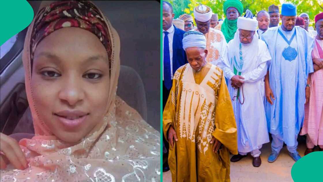 Diyar sarkin Katsina, Khadijah Abdulmumin Kabir Usman ta rasu, Dikko Radda ya halarci jana'iza Diyar sarkin Katsina, Khadijah Abdulmumin Kabir Usman ta rasu, Dikko Radda ya halarci jana'iza