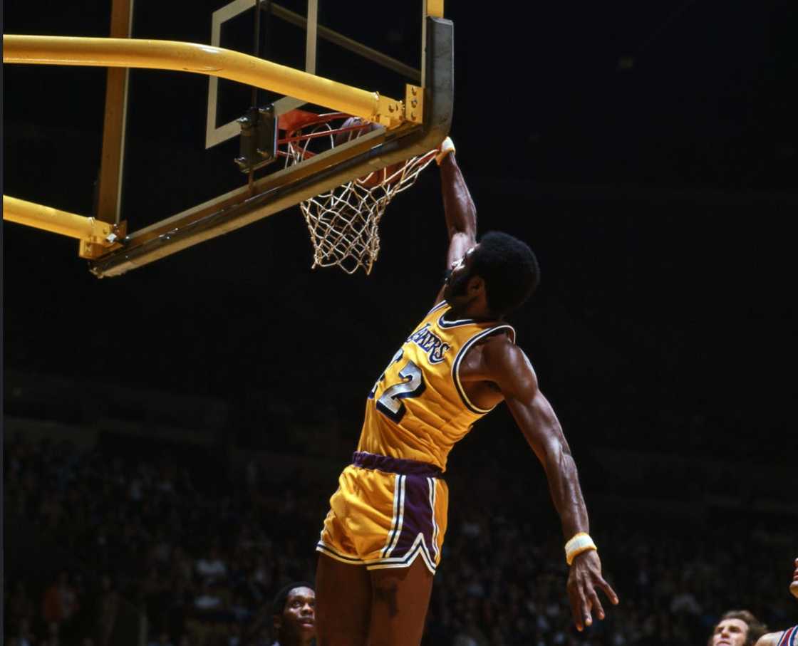 Connie Hawkins in action during a game