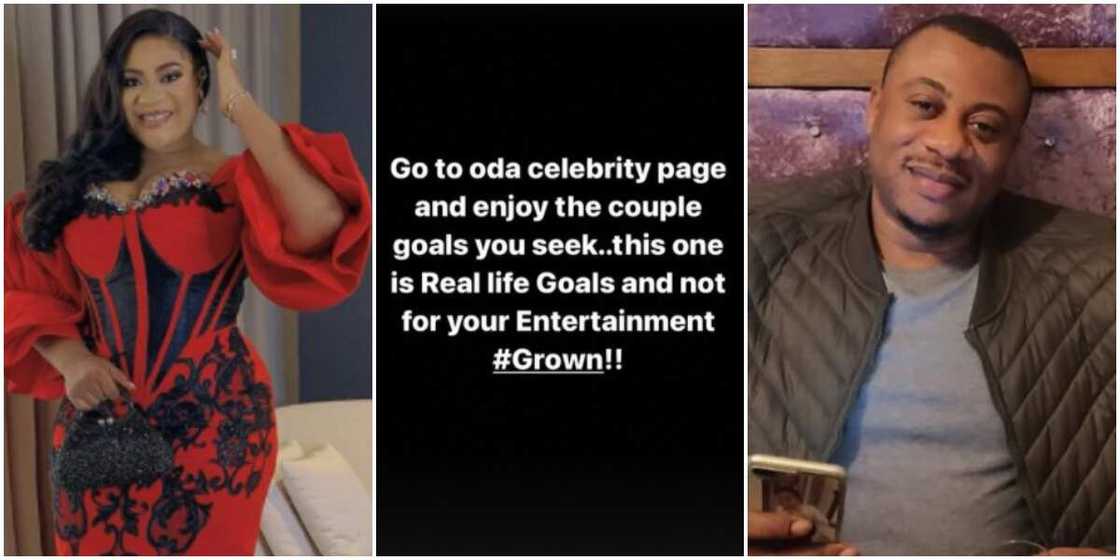 This one no be child's play: Nkechi Blessing reveals why she does not flaunt her politician lover on Instagram This one no be child's play: Nkechi Blessing reveals why she does not flaunt her politician lover on Instagram