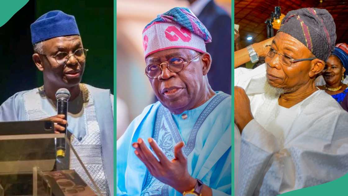 Nasir El-Rufai, Rauf Aregbesola reportedly leading coalition against President Bola Tinubu ahead of the 2027 presidential election. Nasir El-Rufai, Rauf Aregbesola reportedly leading coalition against President Bola Tinubu ahead of the 2027 presidential election.