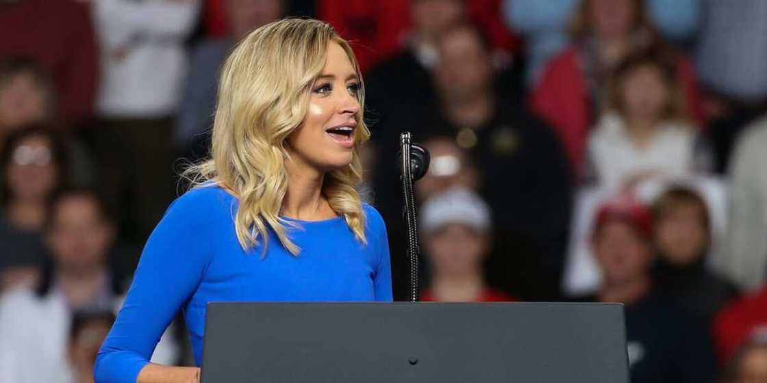 US presidential election: Trump's press secretary goes spiritual with Nigerian gospel song US presidential election: Trump's press secretary goes spiritual with Nigerian gospel song