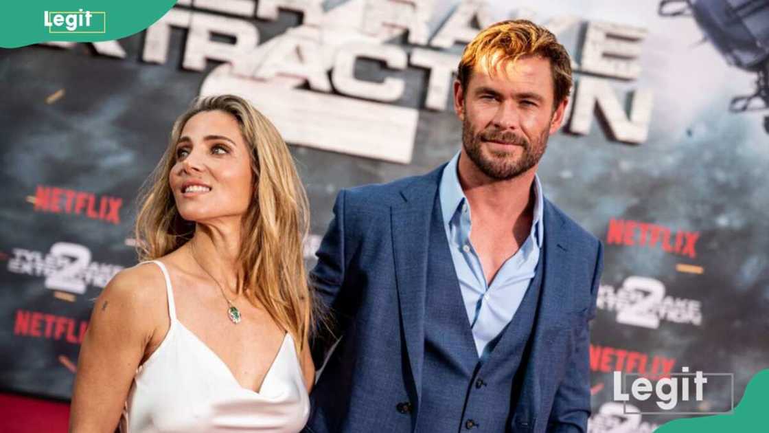 Chris Hemsworth et sa femme Elsa Pataky
Photo : Fabian Sommer/picture alliance via Getty Images Chris Hemsworth et sa femme Elsa Pataky
Photo : Fabian Sommer/picture alliance via Getty Images