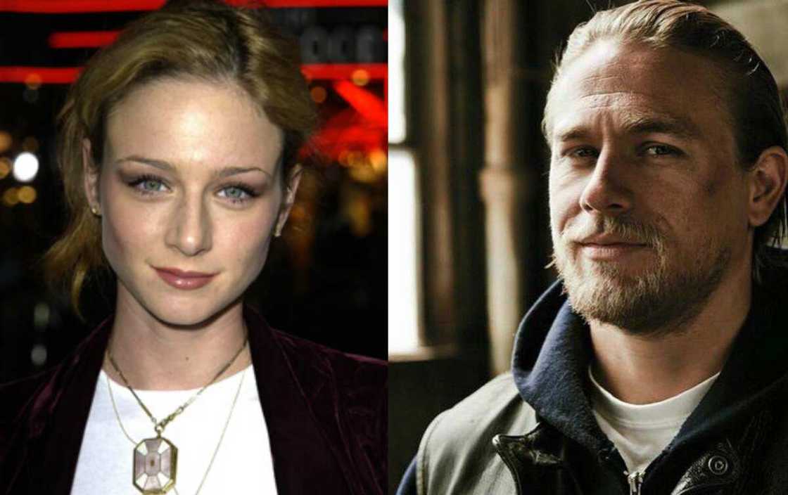Katharine Towne and Charlie Hunnam Katharine Towne and Charlie Hunnam