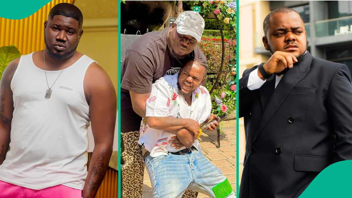 Untouchable Comedy spotted with Odira Nwobu in South Africa before his death.