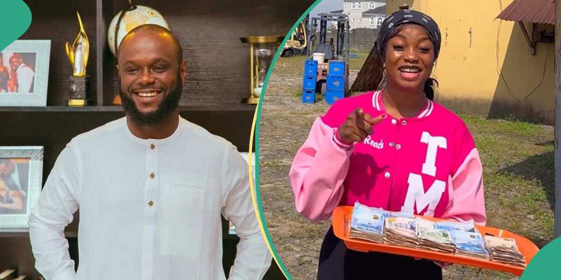 Seyi Tinubu gifts N10m million to content creator Seyi Tinubu gifts N10m million to content creator