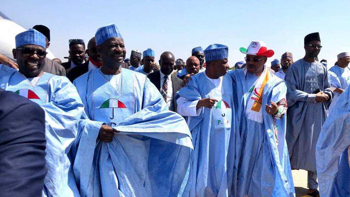 Ibrahim Hassan Dankwambo/Former governor of Gombe state/G5 governors/ Integrity Group/PDP presidential campaign of Atiku Abubakar Ibrahim Hassan Dankwambo/Former governor of Gombe state/G5 governors/ Integrity Group/PDP presidential campaign of Atiku Abubakar