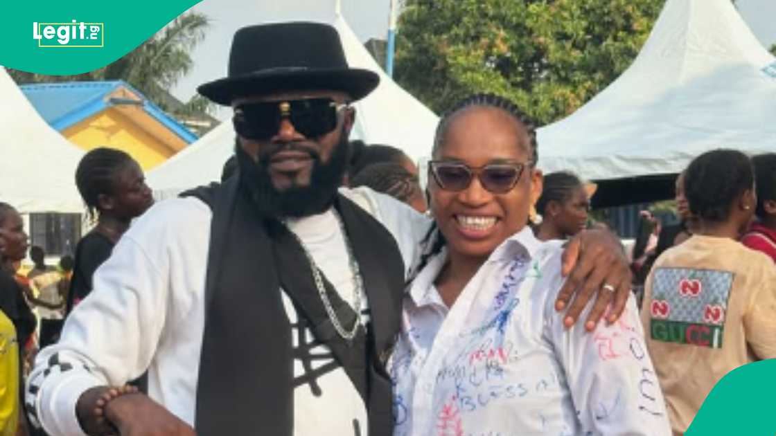 Actor Chief Imo's wife graduates as nurse after he sponsored her education. Actor Chief Imo's wife graduates as nurse after he sponsored her education.