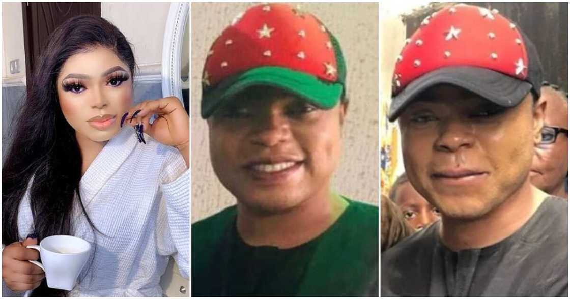 Bobrisky finally gives reason for dressing like a man to his father’s birthday (screenshot) Bobrisky finally gives reason for dressing like a man to his father’s birthday (screenshot)