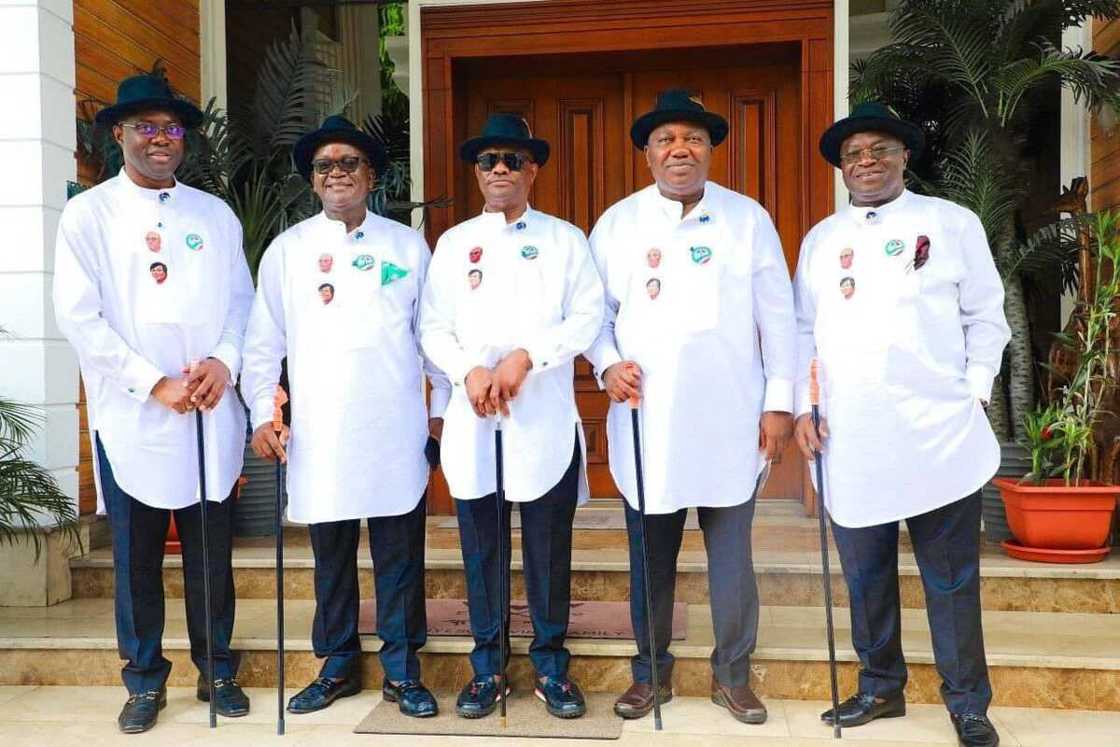 G-5 Governors of the PDP, Rivers state governor, Nyesom Wike, 2023 election, APC, Bola Tinubu