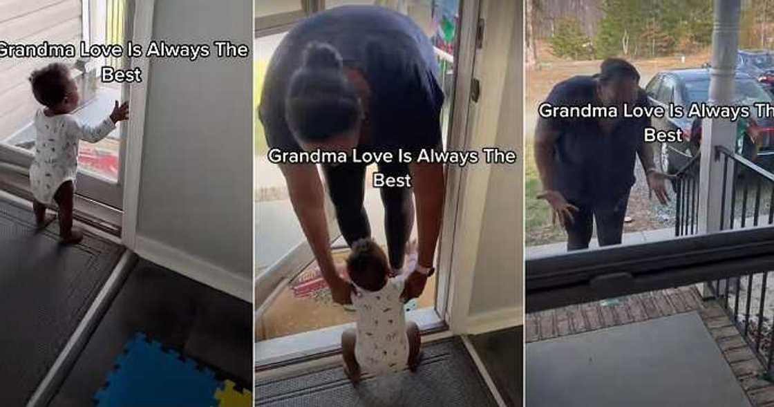 Mum shares emotional video of little son and granny Mum shares emotional video of little son and granny