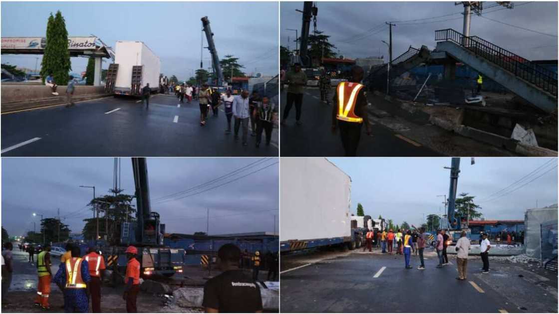 Lagos Accident/Alapere Overhead Bridge/Babajide Sanwo-Olu/Lagos