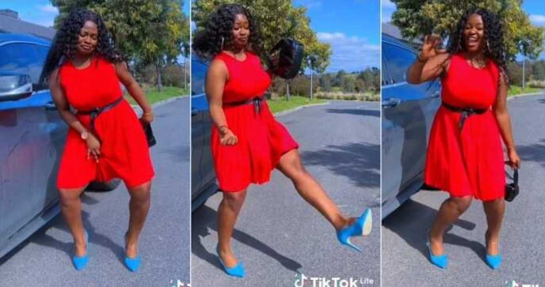 Lady captures hearts with a lovely dance video Lady captures hearts with a lovely dance video