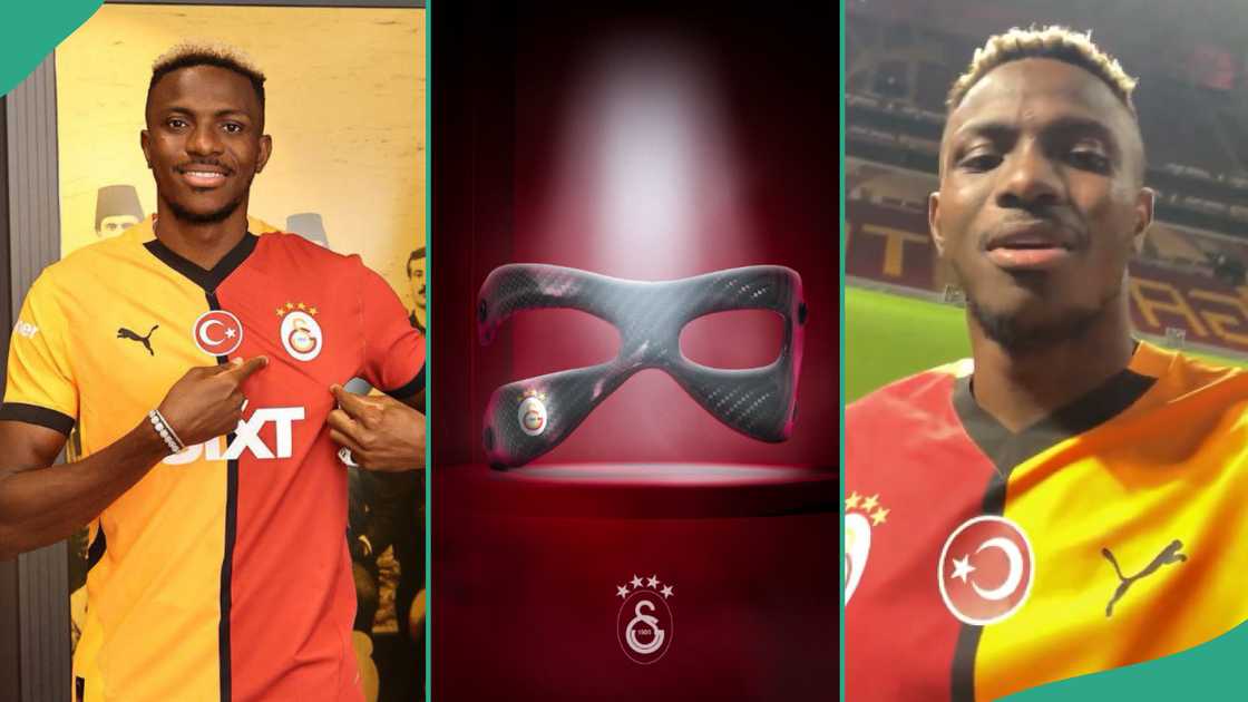 Victor Osimhen at Galatasaray. Victor Osimhen at Galatasaray.