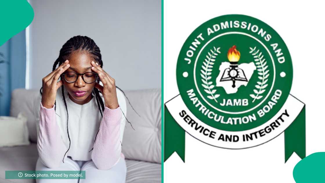 A Nigerian lady expresses frustration after JAMB rescheduled the UTME exams for her two siblings. A Nigerian lady expresses frustration after JAMB rescheduled the UTME exams for her two siblings.