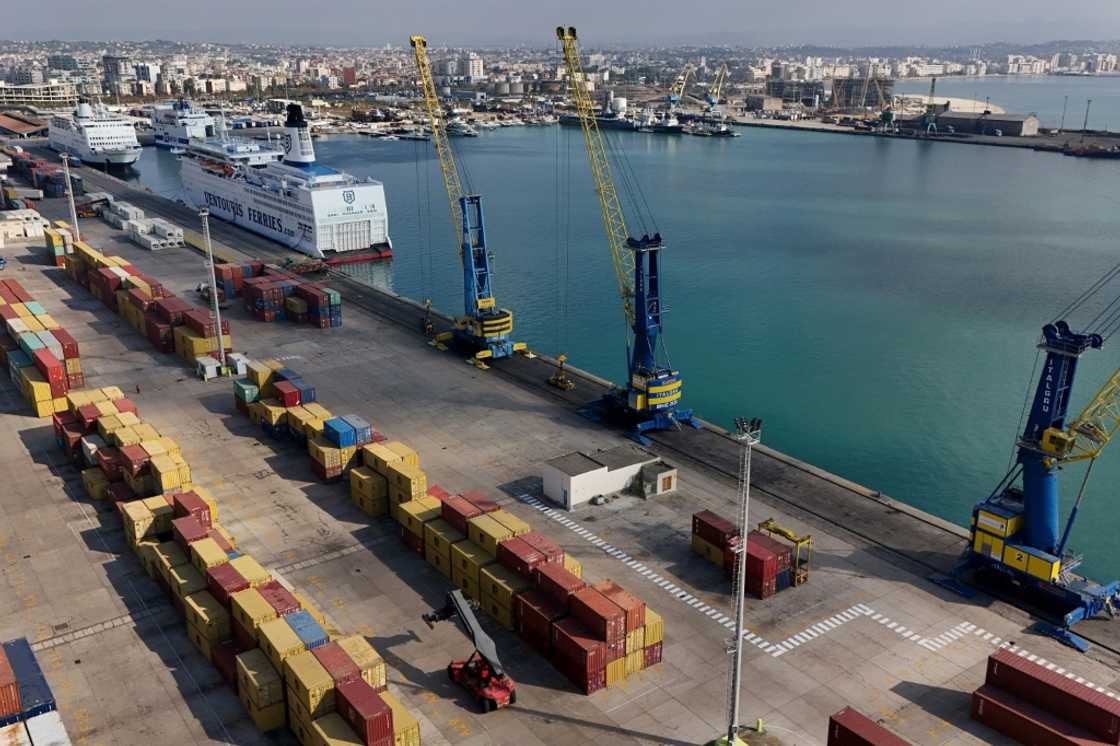 Albanian authorities have said they plan to test the cargo once the ship docks Albanian authorities have said they plan to test the cargo once the ship docks
