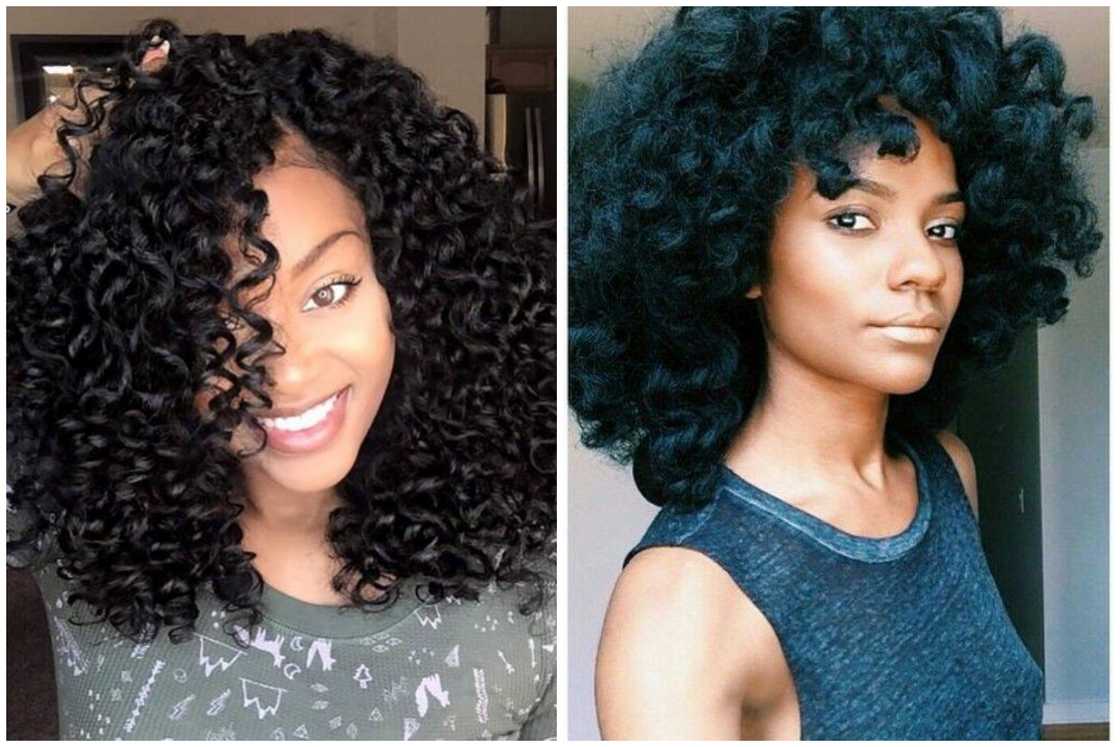 Natural fluffy curls Natural fluffy curls