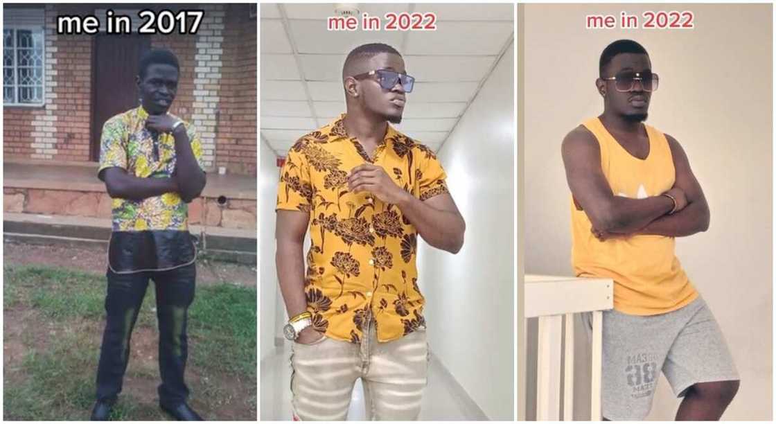 Photos of Conrad Coney, a young black man whose body transformed to absolute cuteness over the course of 5 years. Photos of Conrad Coney, a young black man whose body transformed to absolute cuteness over the course of 5 years.