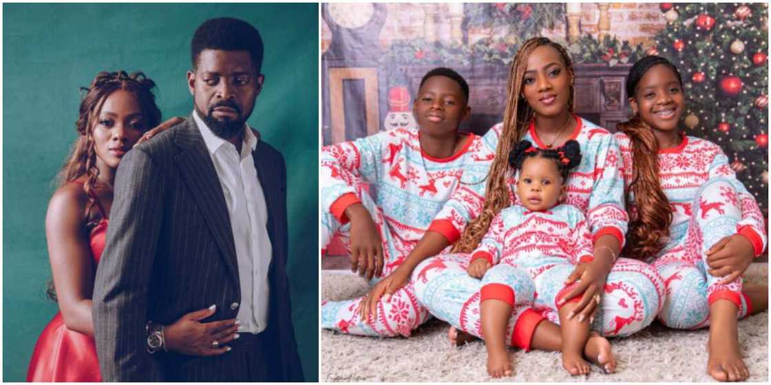 Basketmouth missing in Xmas photo Basketmouth missing in Xmas photo