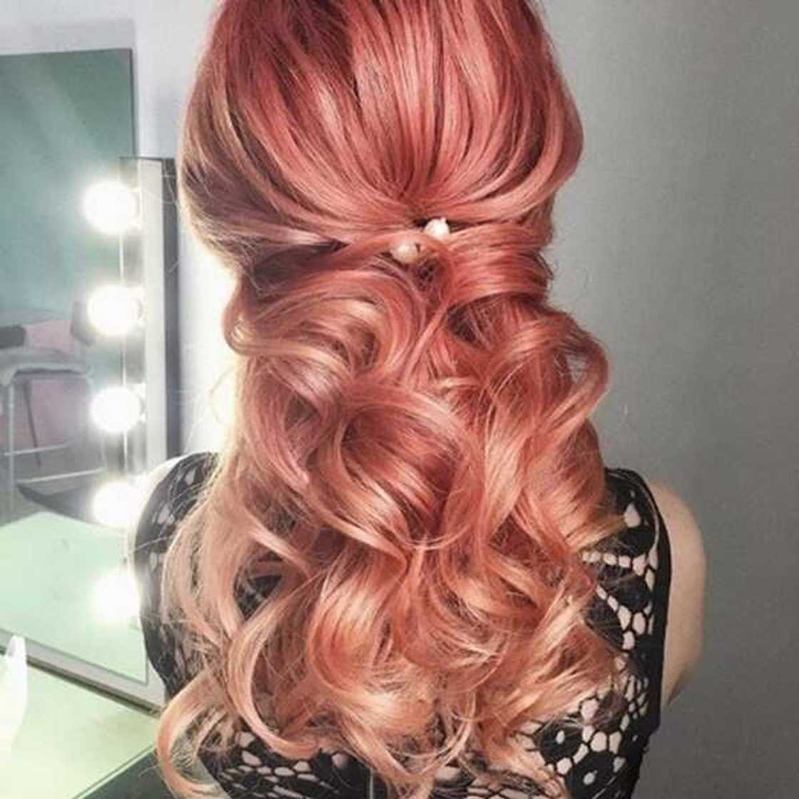 Strawberry blonde ombre Strawberry blonde ombre
