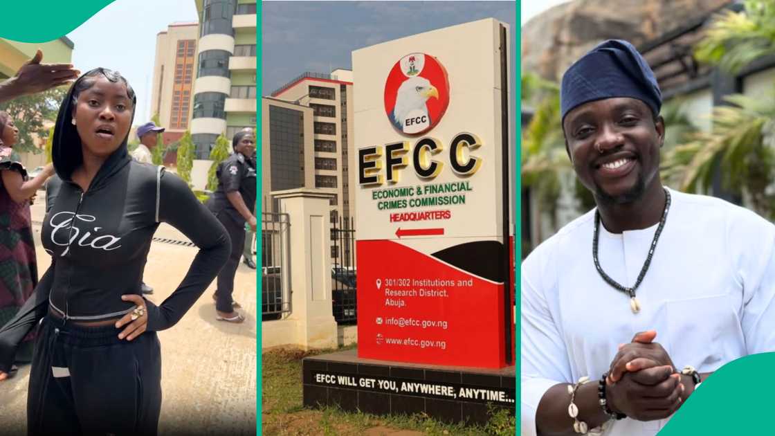Free VDM protest: Jojo of Lele locked in EFCC office. Free VDM protest: Jojo of Lele locked in EFCC office.