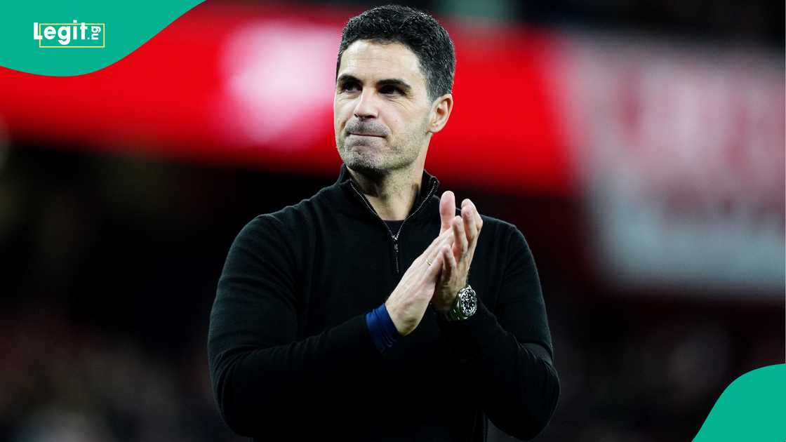 Mikel Arteta, Arsenal, Burnley, Emirates Stadium, London.