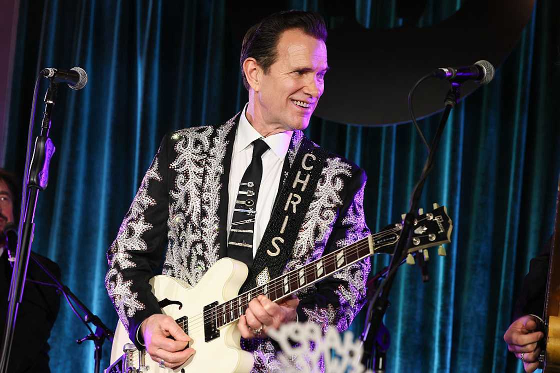 Chris Isaak in Nashville, Tennessee. Chris Isaak in Nashville, Tennessee.