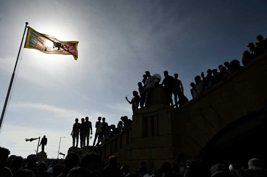 Months of protests over the government's mismanagement of the economy led to the downfall of then-president Gotabaya Rajapaksa last year Months of protests over the government's mismanagement of the economy led to the downfall of then-president Gotabaya Rajapaksa last year