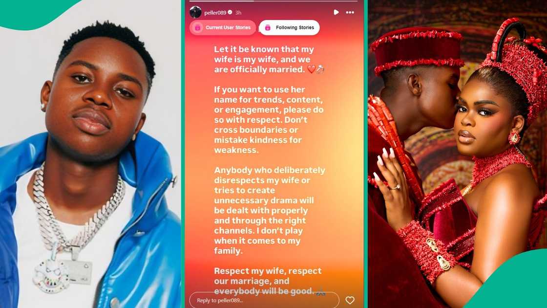 TikTok star Peller speaks about protecting his wife Jarvis following their recent white wedding TikTok star Peller speaks about protecting his wife Jarvis following their recent white wedding