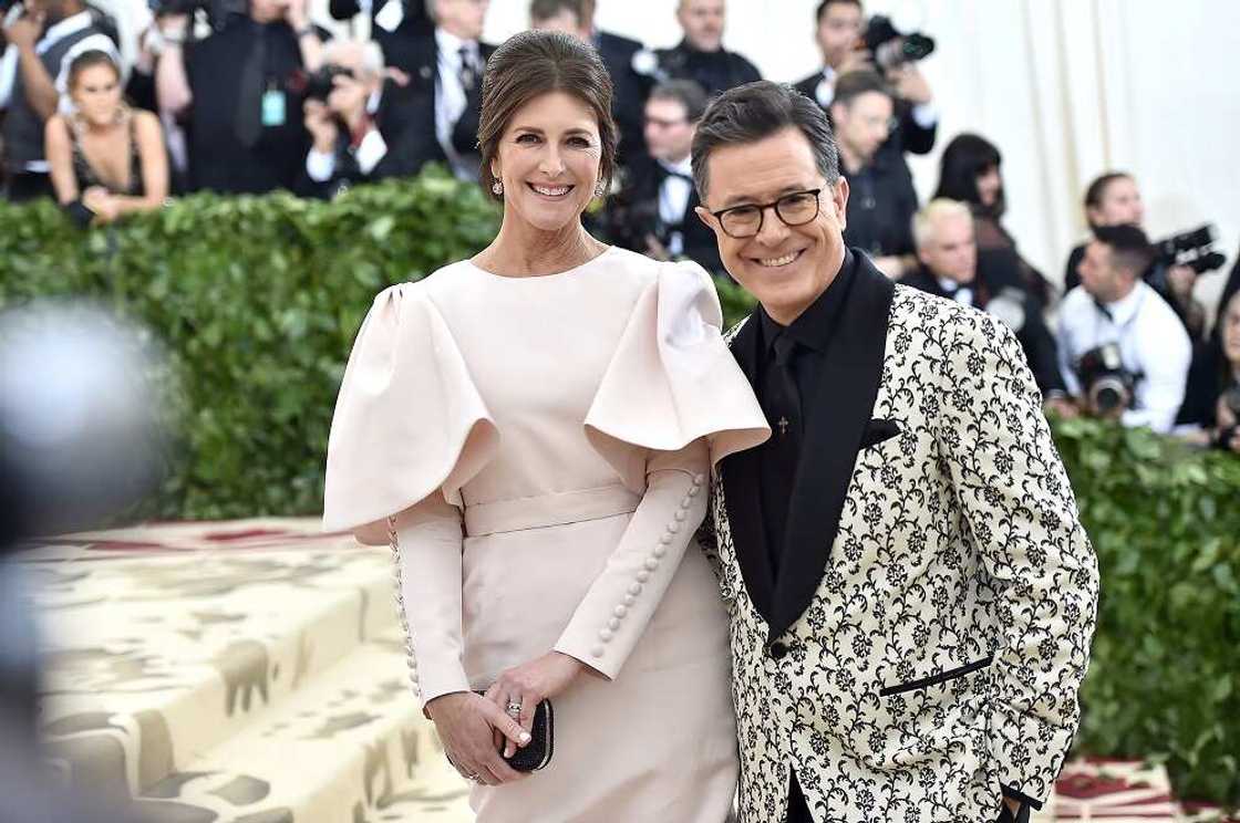 how did Stephen Colbert meet his wife? how did Stephen Colbert meet his wife?