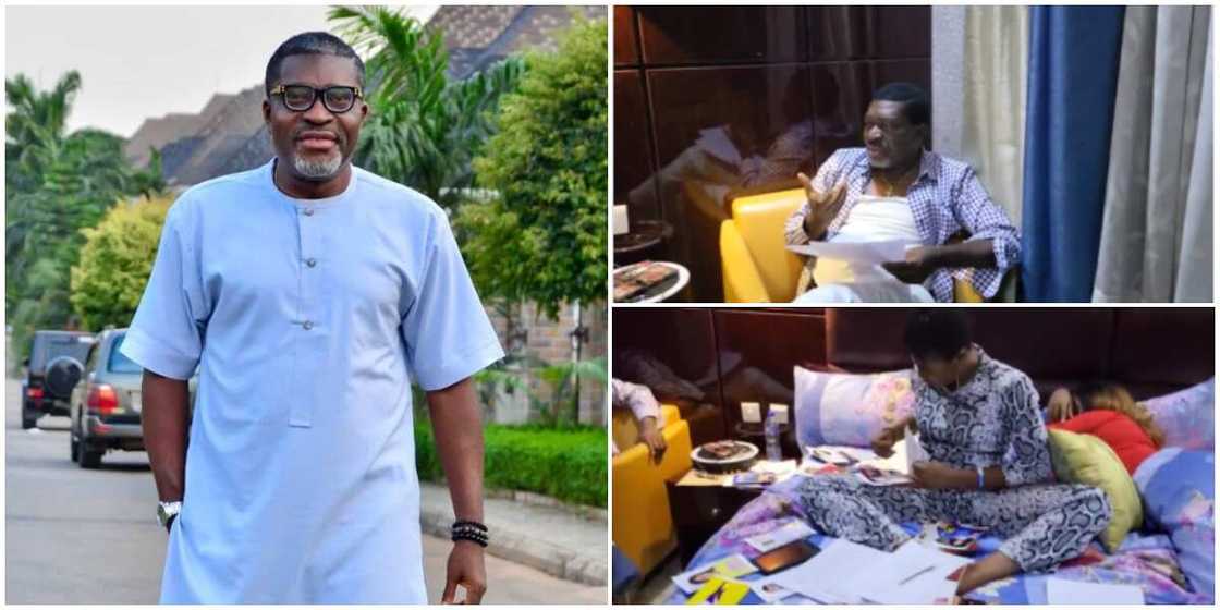 Fans react as actor Kanayo O. Kanayo shares video of his midnight sacrifice