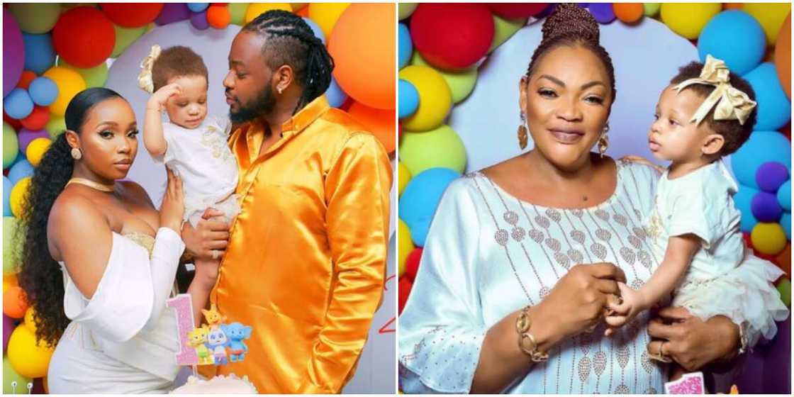 Why is she fair?: Bambam reacts as fans suggest her daughter was adopted because of her complexion Why is she fair?: Bambam reacts as fans suggest her daughter was adopted because of her complexion