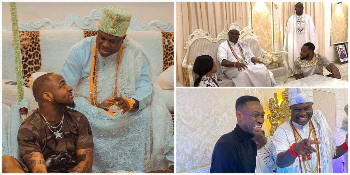 11 Nigerian celebrities who have been spotted with Ooni of Ife Oba Adeyeye Ogunwusi 11 Nigerian celebrities who have been spotted with Ooni of Ife Oba Adeyeye Ogunwusi