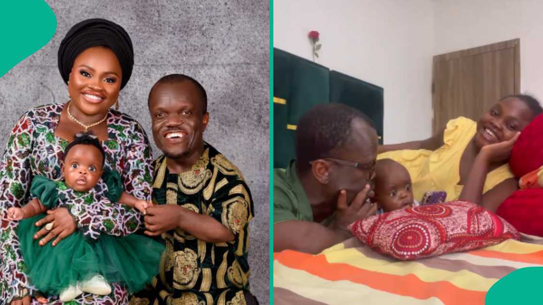 Actor Nkubi's wife says she wants 10 children. Actor Nkubi's wife says she wants 10 children.