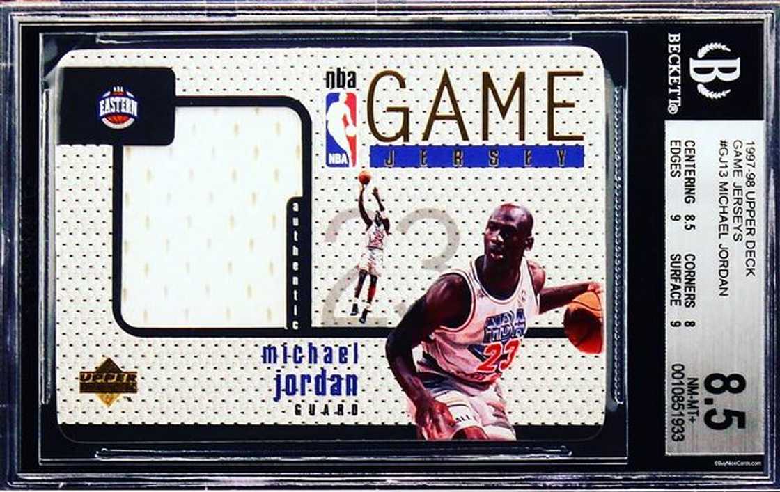 Michael Jordan's 1997 Upper Deck Game Jersey Autographs