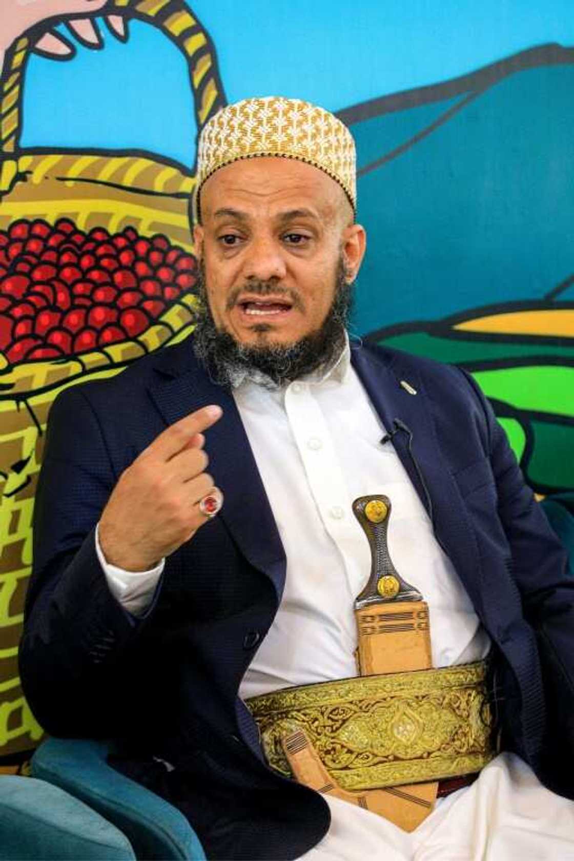 Ghaleb Yahya Alharazi, who manages Haraz coffee house, sees Yemen becoming 'the largest coffee centre in the Middle East' Ghaleb Yahya Alharazi, who manages Haraz coffee house, sees Yemen becoming 'the largest coffee centre in the Middle East'