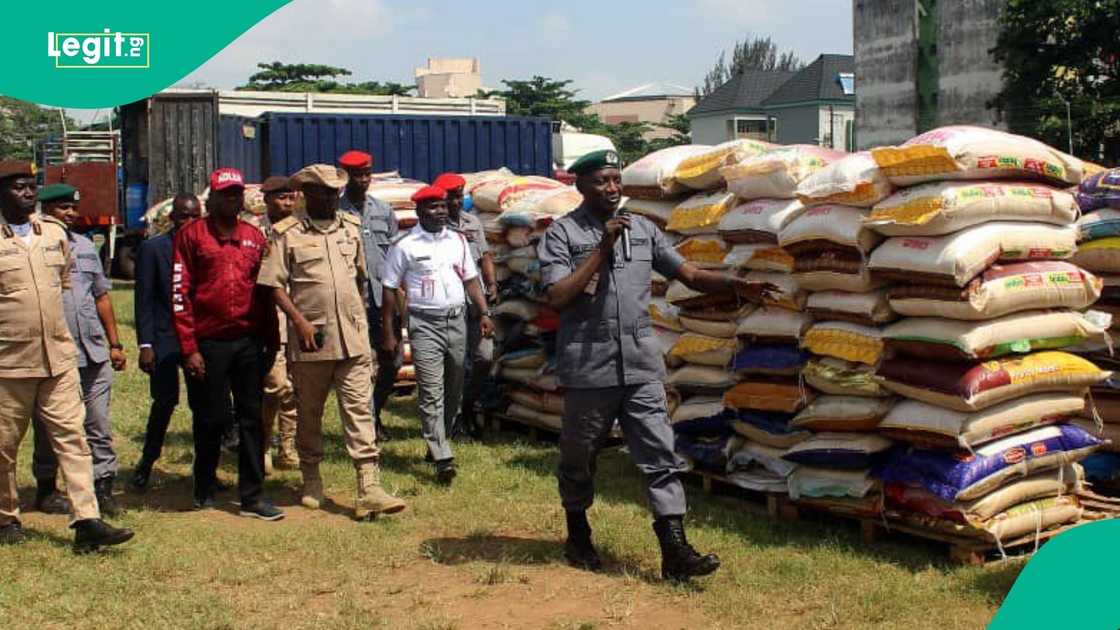 Nigeria Customs Service gives update on seized goods across the southwest region amid renewed clampdown on smuggling activities.