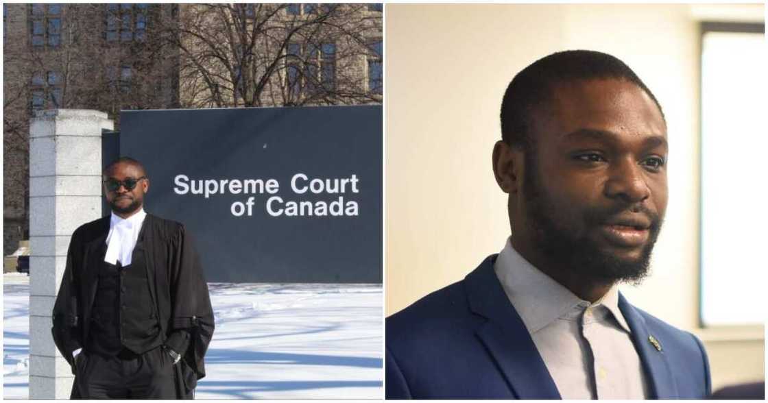 Joy as Nigerian man becomes a licensed lawyer in Canada Joy as Nigerian man becomes a licensed lawyer in Canada