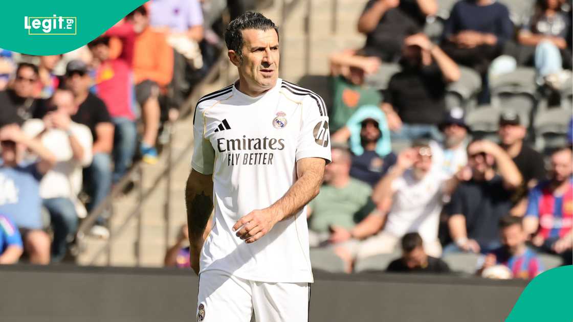 Luis Figo, Real Madrid, Paris Saint-Germain, Bayern Munich, UEFA Champions. Luis Figo, Real Madrid, Paris Saint-Germain, Bayern Munich, UEFA Champions.