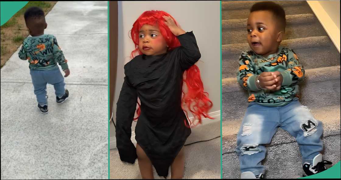 Mixed reactions as lady shows what became of her little boy whom she took to her sister's house