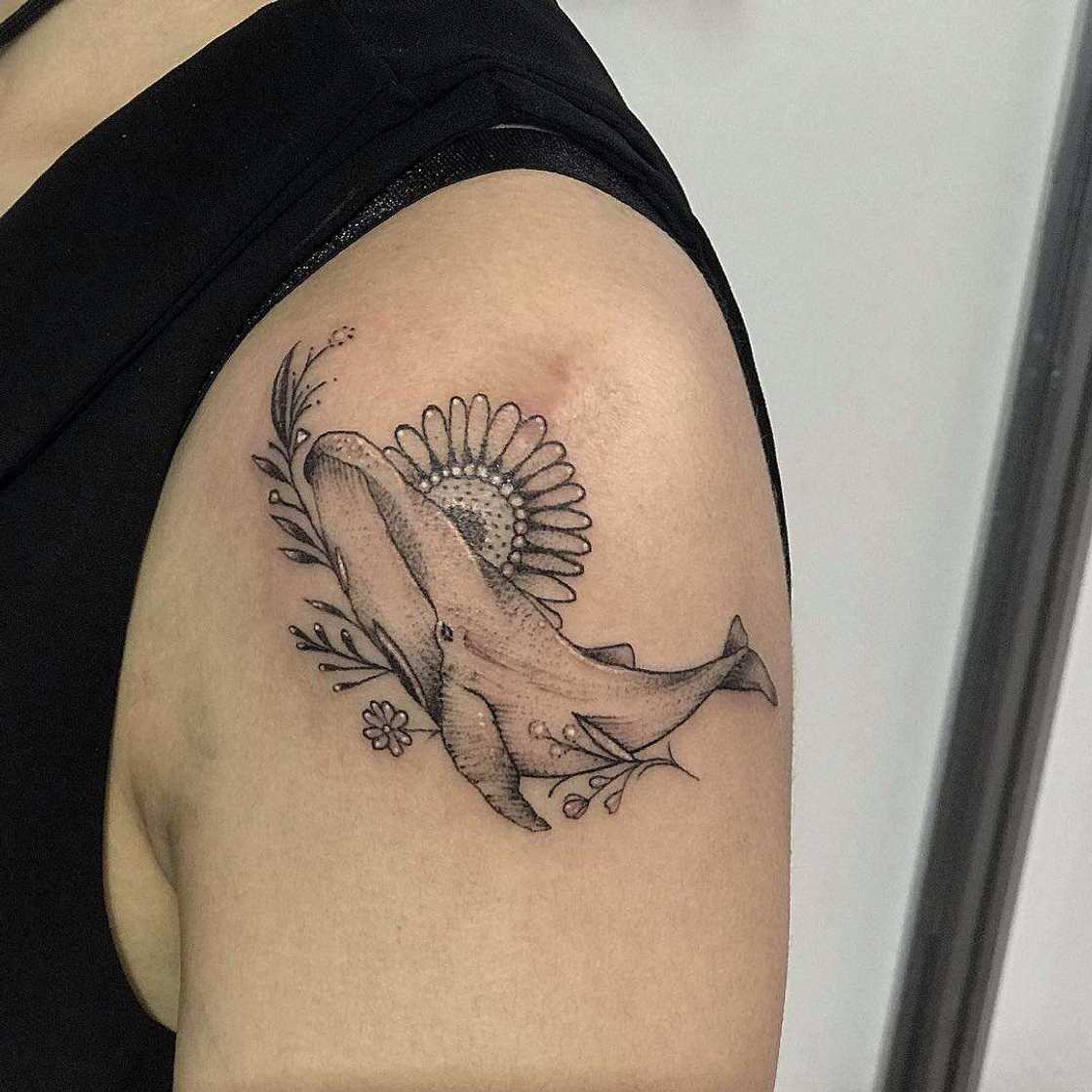 Sunflower tattoo Sunflower tattoo