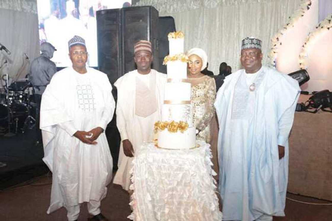 Hotunan daurin auren dan shugaban majalisar dattawa, Ahmad Lawan Hotunan daurin auren dan shugaban majalisar dattawa, Ahmad Lawan